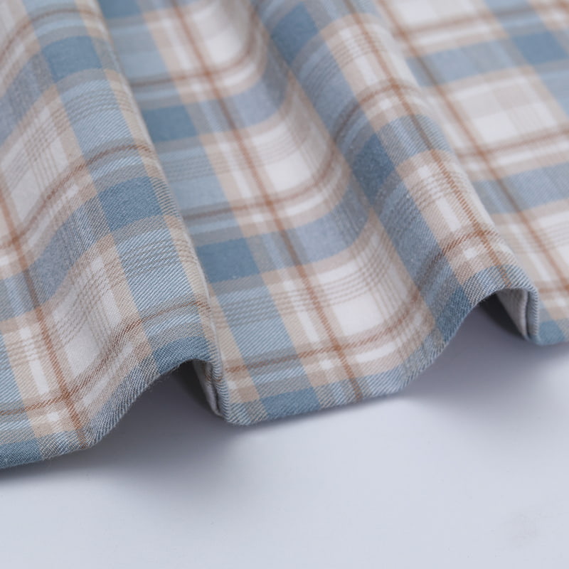 Katoen/nylon (spandex) stof